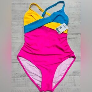 B2prity Tummy Control Ruched Bathing Suit Push Up Tie Back Swimwear swimsuit